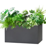 Modern Metal Planter Box – Fully Assembled, Durable & Weather-Resistant