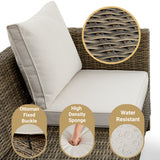 8-Piece Outdoor Patio Conversation Set