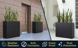 Modern Metal Planter Box – Fully Assembled, Durable & Weather-Resistant