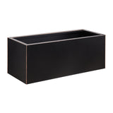 Modern Metal Planter Box – Fully Assembled, Durable & Weather-Resistant