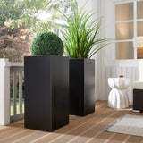 Metallic Tall Planter Set (2 Pack)