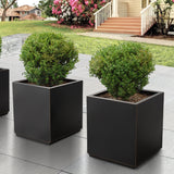 Metallic Heavy Cube Planter Box – Seamless, Durable & Fully Assembled