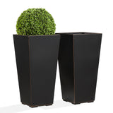 Metallic Taper Planter Set (2 Pack)