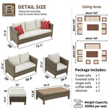 7-Piece Outdoor Patio Furniture Set