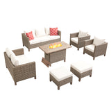 Modular Outdoor Patio Conversation Set