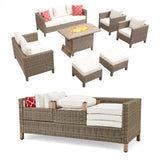 Modular Outdoor Patio Conversation Set