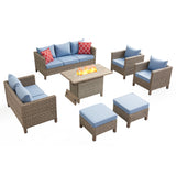 Modular Outdoor Patio Conversation Set
