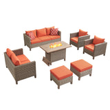 Modular Outdoor Patio Conversation Set