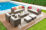 8-Piece Outdoor Patio Conversation Set