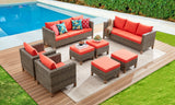 8-Piece Outdoor Patio Conversation Set