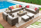 9-Piece Outdoor Patio Conversation Set