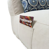 Outdoor Bean Bag Lounger Sofa with Pillow & Side Pocket, All-Weather Patio Lounge Chair for Poolside, Garden & Deck