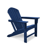 HDPE Plastic Resin Adirondack Chair for Outdoor Patio Lawn All Weather Resistant