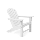 Edwin's Choice 4PCS Plastic Resin HDPE Adirondack Chair for Outdoor Patio Lawn All Weather Resistant