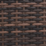 3 Piece Wicker Patio Conversation Set, All Weather Outdoor Furniture Set with Cushions