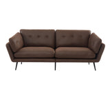 Lessman 84" Flared Arm Sofa