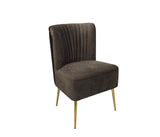 Grace-Lily 30.3'' Wide Velvet Side Chair