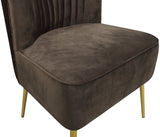 Grace-Lily 30.3'' Wide Velvet Side Chair