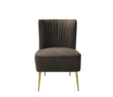 Grace-Lily 30.3'' Wide Velvet Side Chair