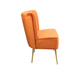 Grace-Lily 30.3'' Wide Velvet Side Chair