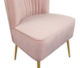 Grace-Lily 30.3'' Wide Velvet Side Chair