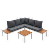 4 - Person Seating Group with Cushions