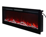 EDYO LIVING Wall Mount and Recessed Electric Fireplace 36-72 Inch